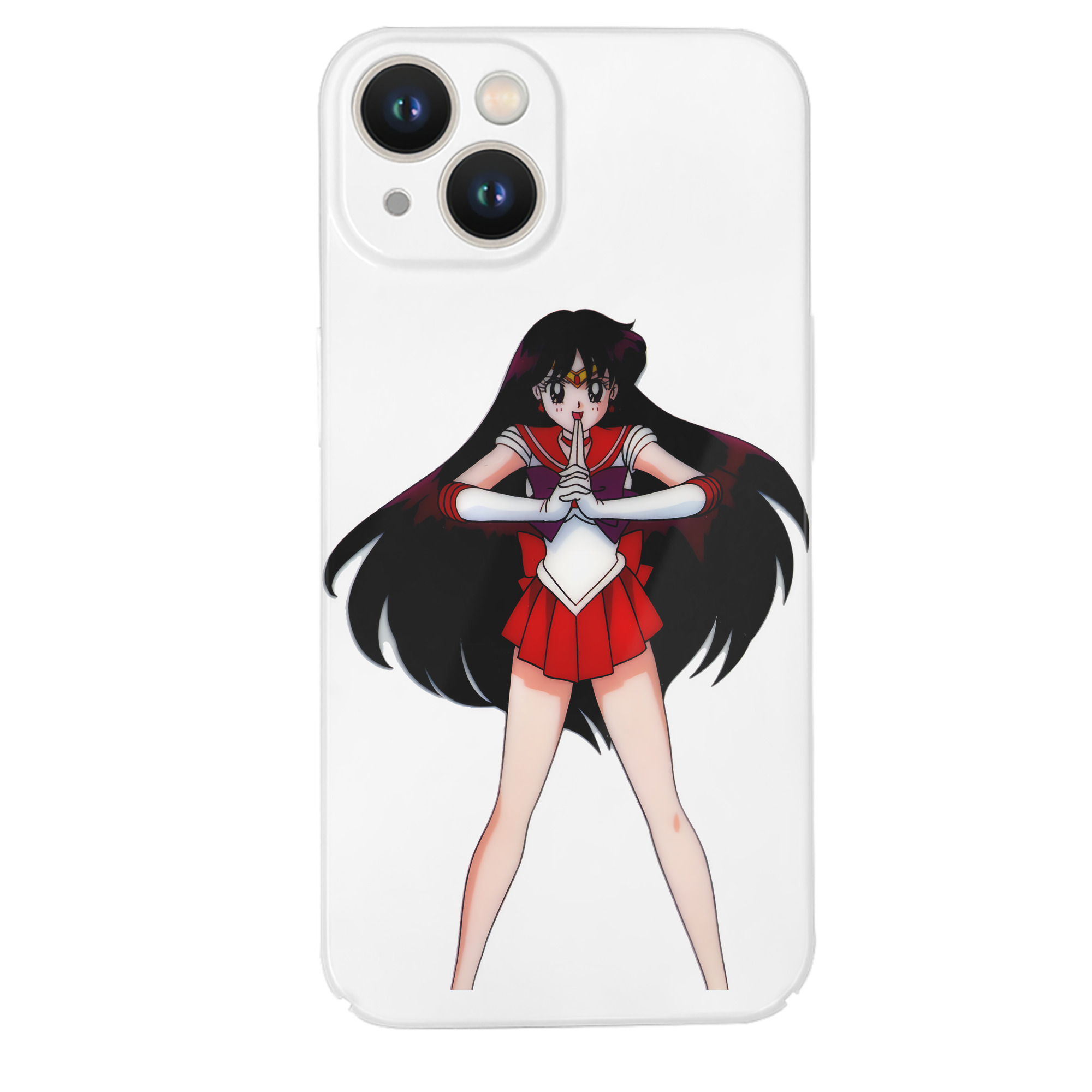 （画像用） 美少女戦士セーラームーン 火野レイ ひの レイ Sailor Moon Hino Rei （セーラーマーズ,Sailor Mars） 【iPhone 14シリーズ対応】ハードケース
